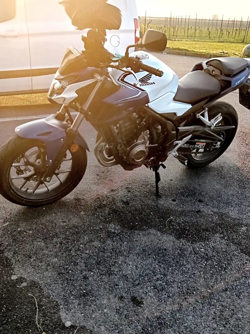 Honda CBF 500 Blanc - 1
