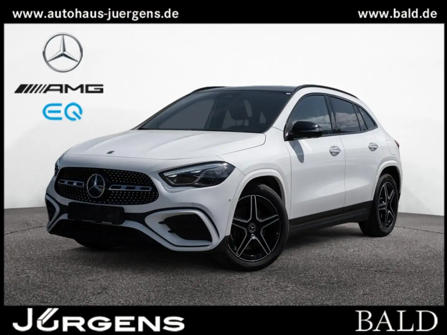Mercedes-Benz GLA 250 4M AMG-Sport/Pano/Night/AHK/360/MBeam/19 Weiß - 1