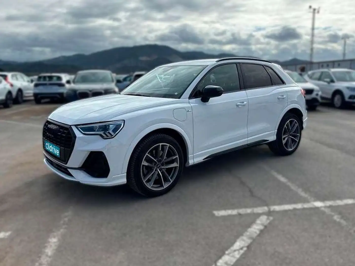 Audi Q3 1.4 45 TFSI E S TRONIC BLACK LINE 5P Blanco - 2