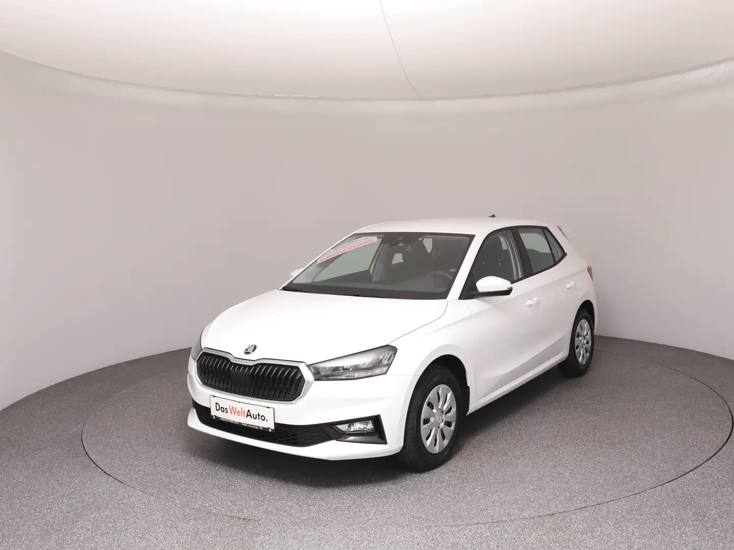 Skoda Fabia Essence Weiß - 1