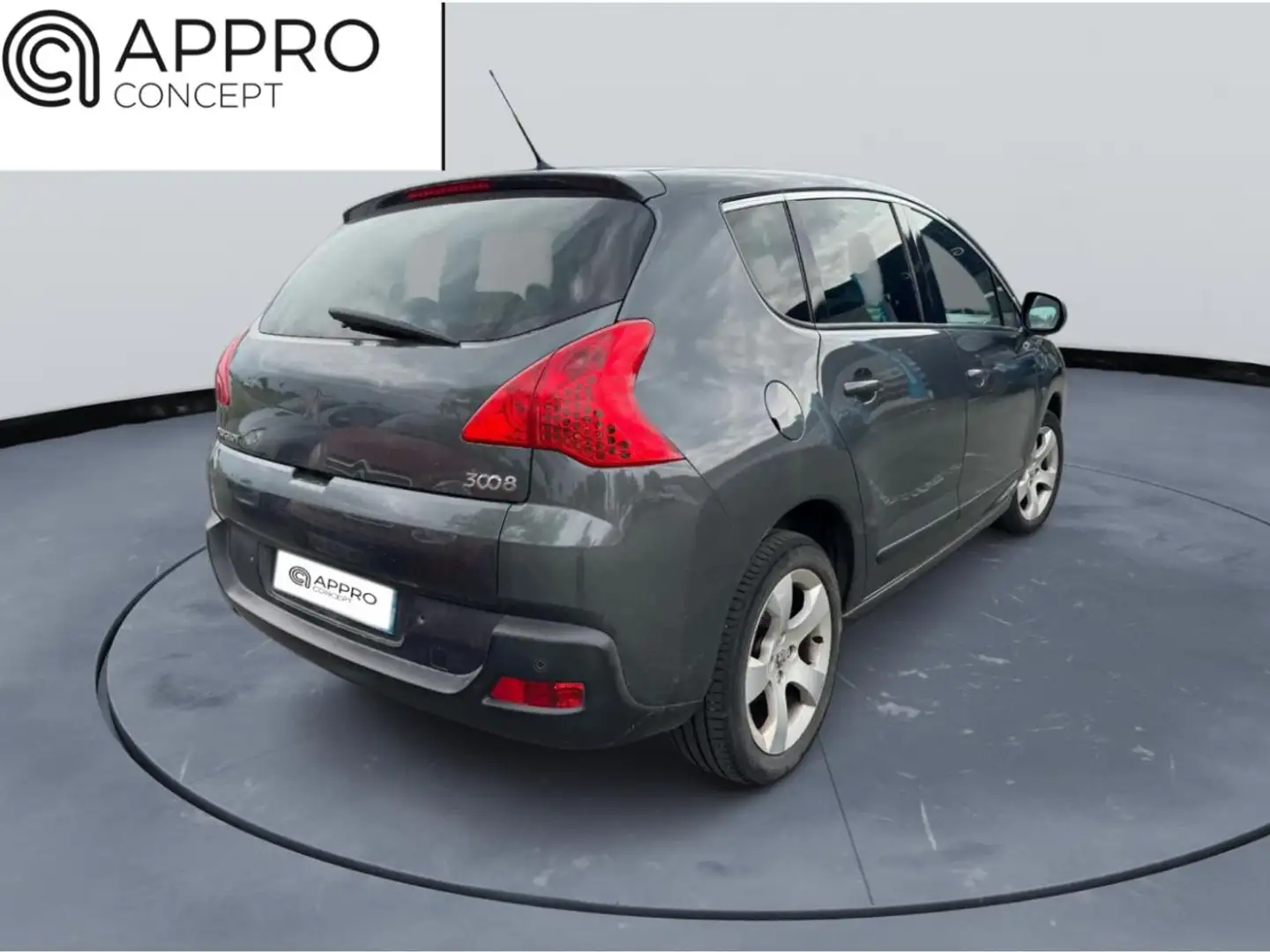 Peugeot 3008 1.6 HDi FAP - 112  Allure PHASE 1 Gris - 2