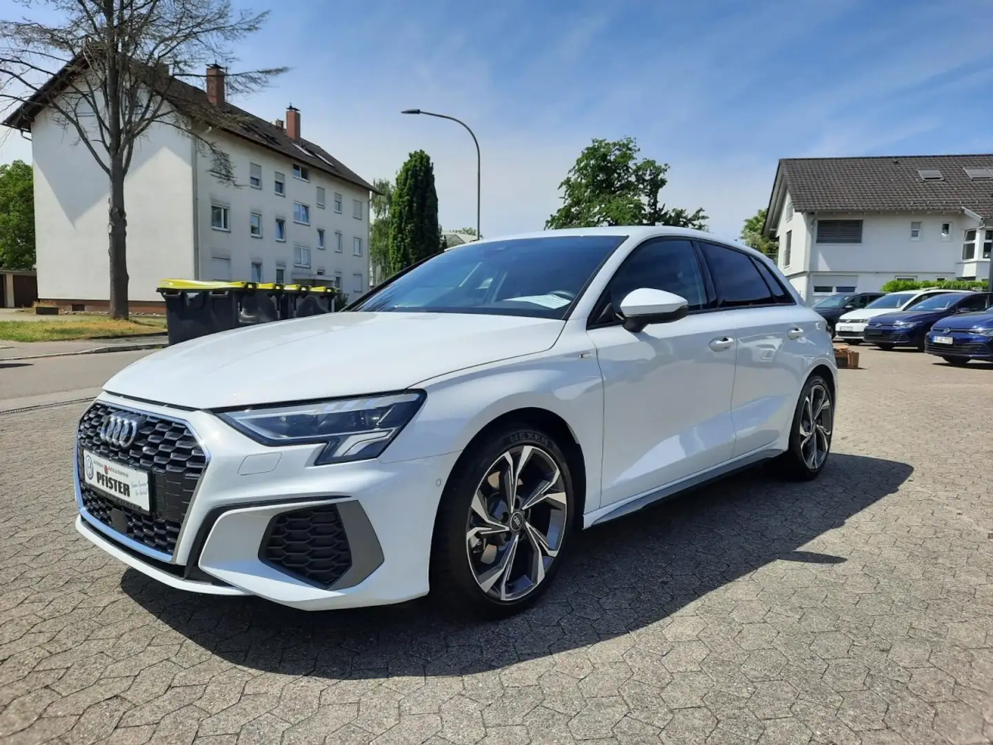 Audi A3 Sportback 40 TFSI quattro S line LED Kamera Klima Blanco - 2