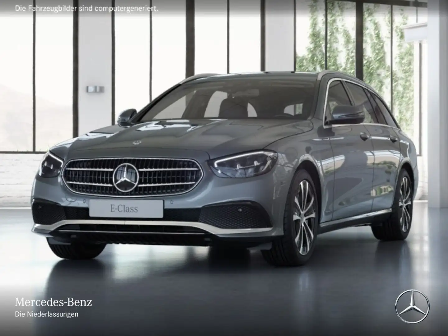 Mercedes-Benz E 300 de T AVANTG+AHK+LED+FAHRASS+BURMESTER+KAMERA Grau - 2