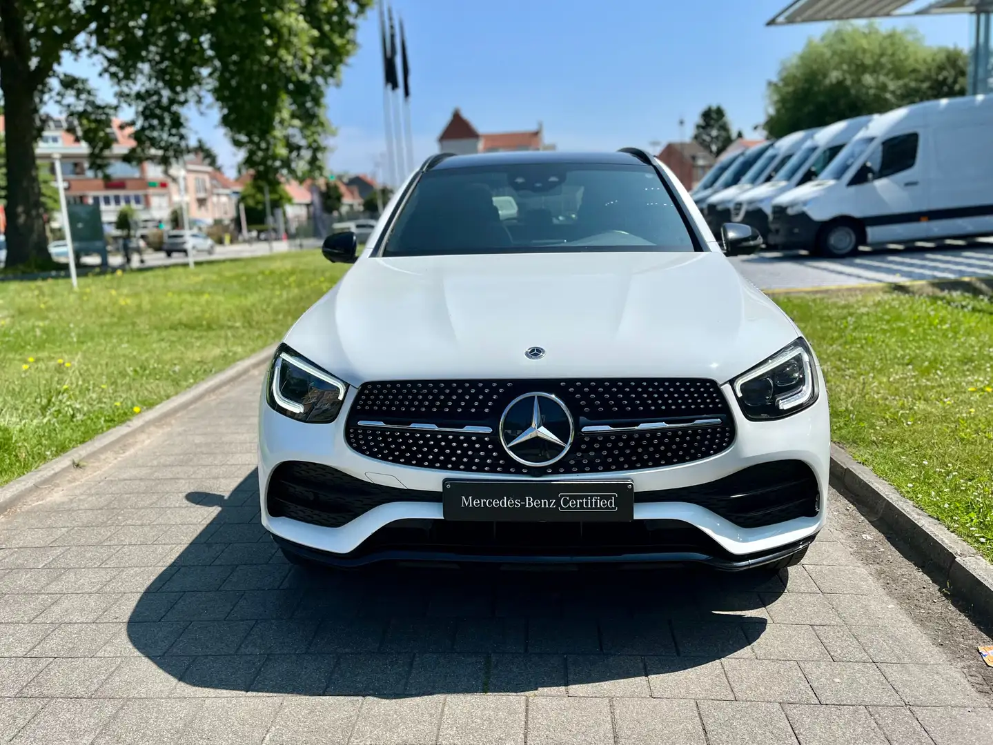Mercedes-Benz GLC 220 d 4-Ma Business Solution (EU6AP) Blanc - 2
