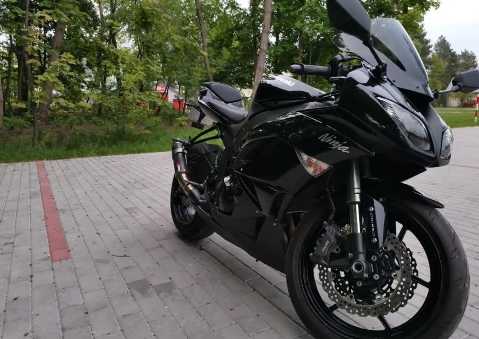 Kawasaki Ninja ZX-6R Чорний - 1
