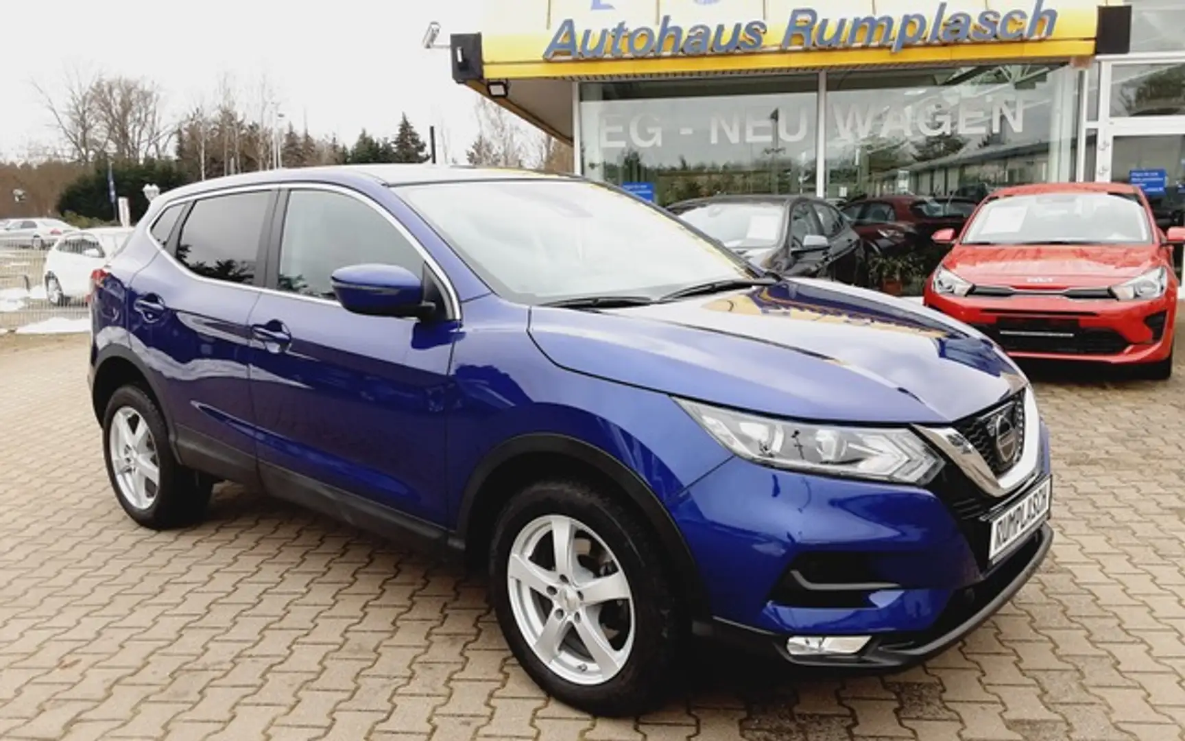 Nissan Qashqai N-Connecta Autom. Klimaaut. Navi Kamera Winterräd Blu/Azzurro - 2