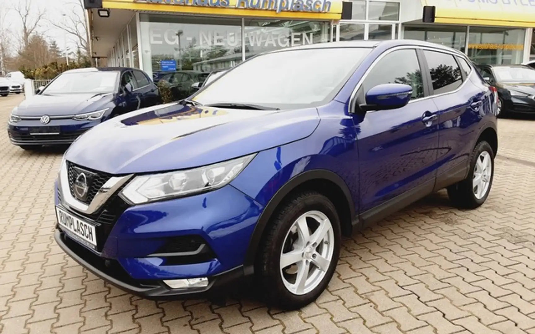 Nissan Qashqai N-Connecta Autom. Klimaaut. Navi Kamera Winterräd Blu/Azzurro - 1