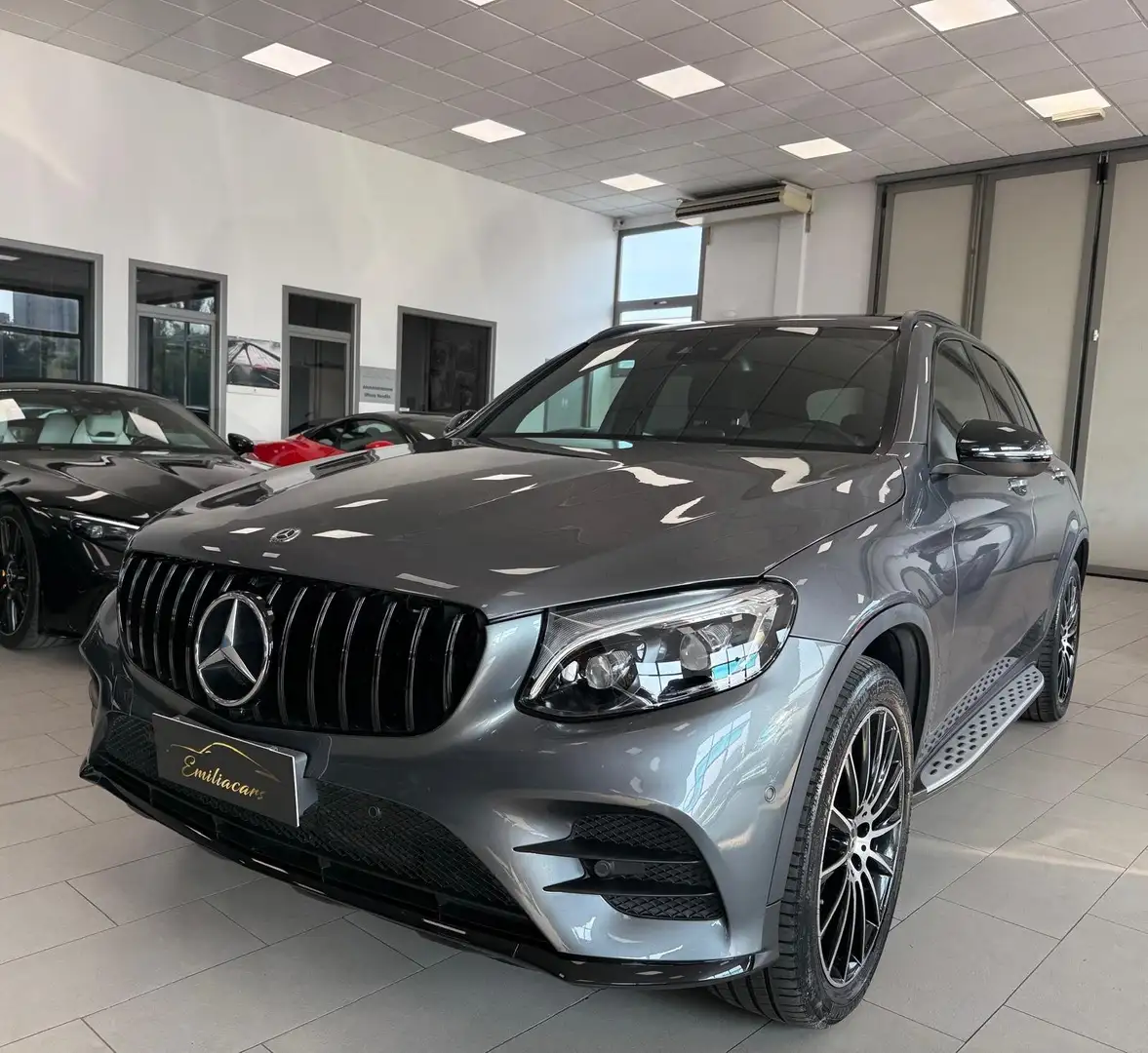 Mercedes-Benz GLC 250 d Premium 4matic auto Grigio - 2