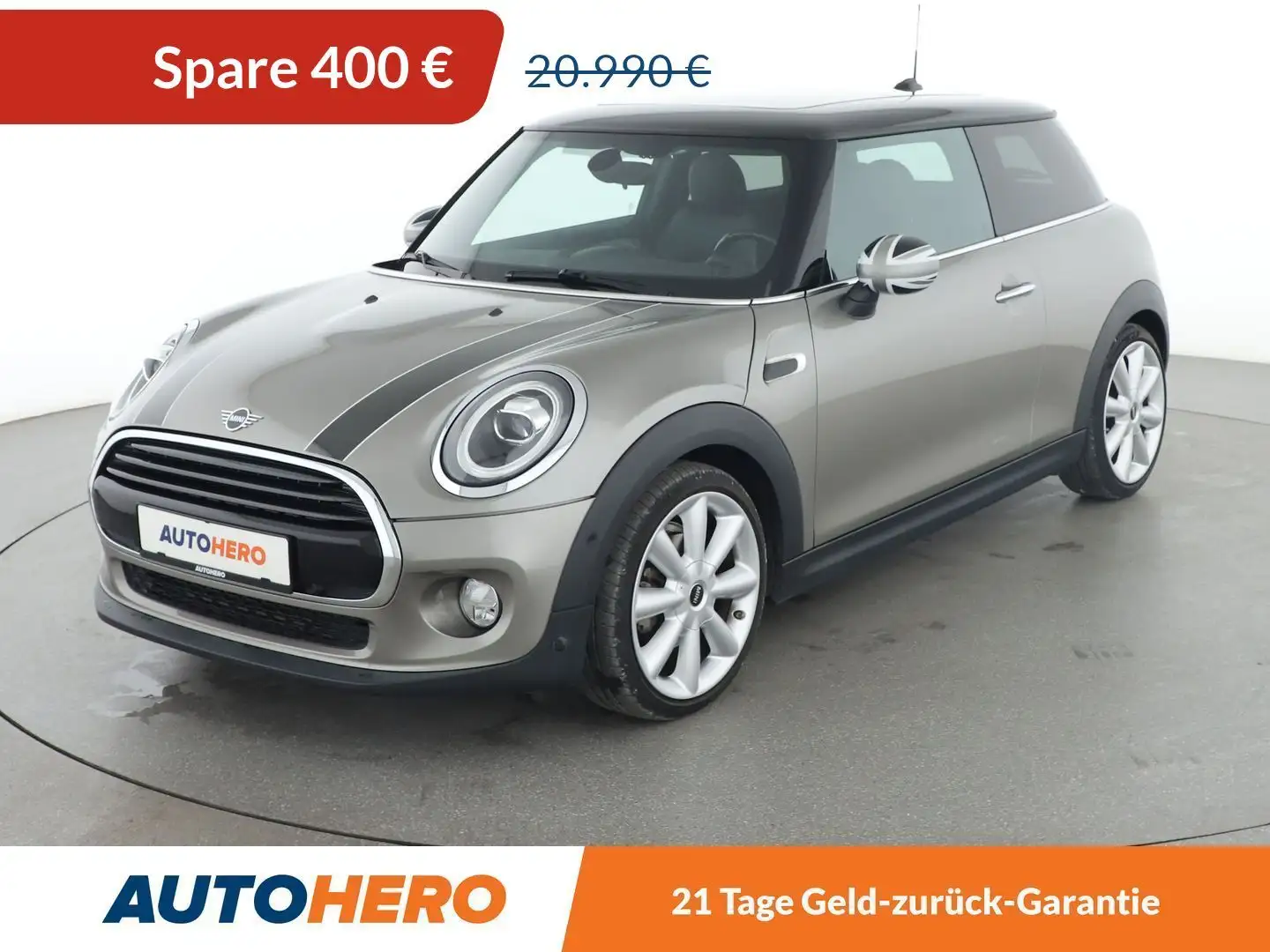 MINI Cooper Cooper Aut.*NAVI*LED*ACC*PDC*SHZ*KLIMA* Grau - 1