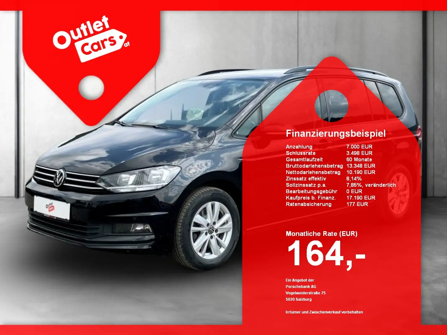 Volkswagen Touran 2.0 TDI RADAR+NAVI+SitzHZG+MASSAGE+KLIMA Schwarz - 1