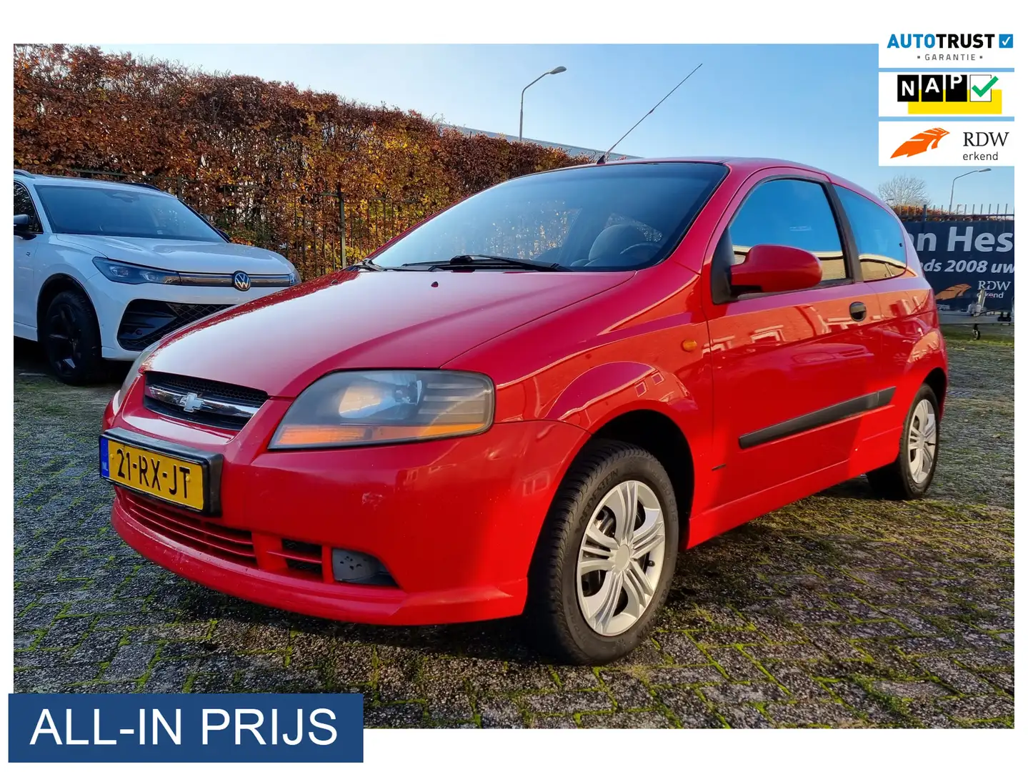 Chevrolet Kalos 1.4-16V Style ✅NIEUWE APK Rouge - 1