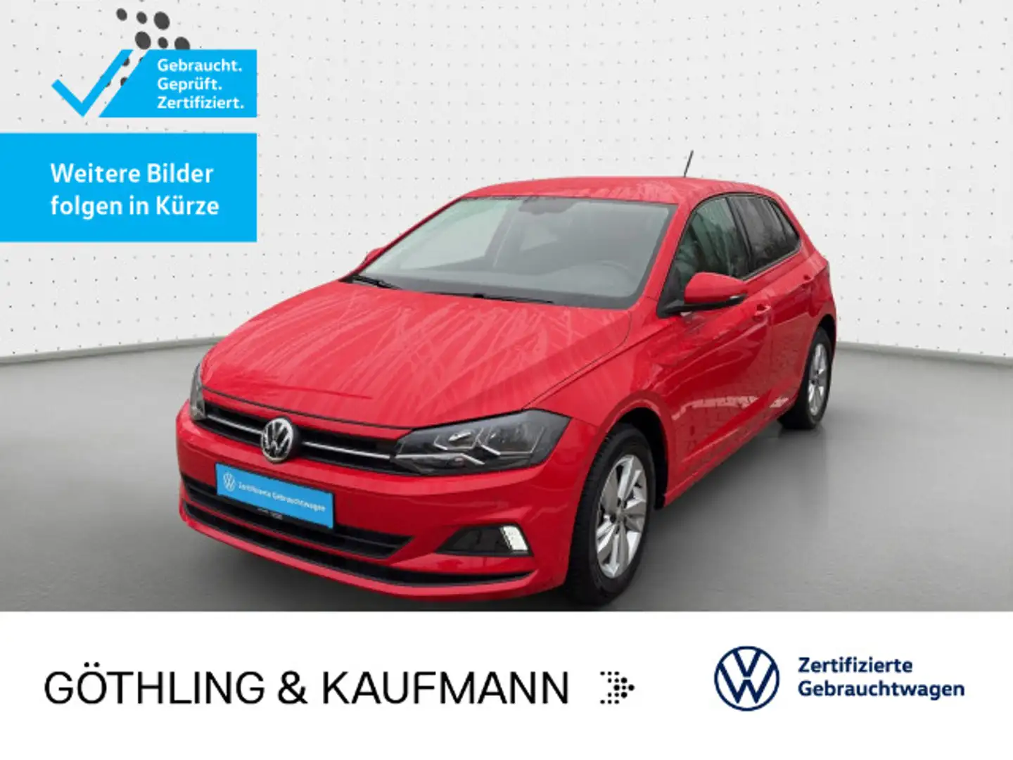Volkswagen Polo Comfortline 1,0 l MPI *KLIMA*PDC*NAV*LED*SH Rood - 1
