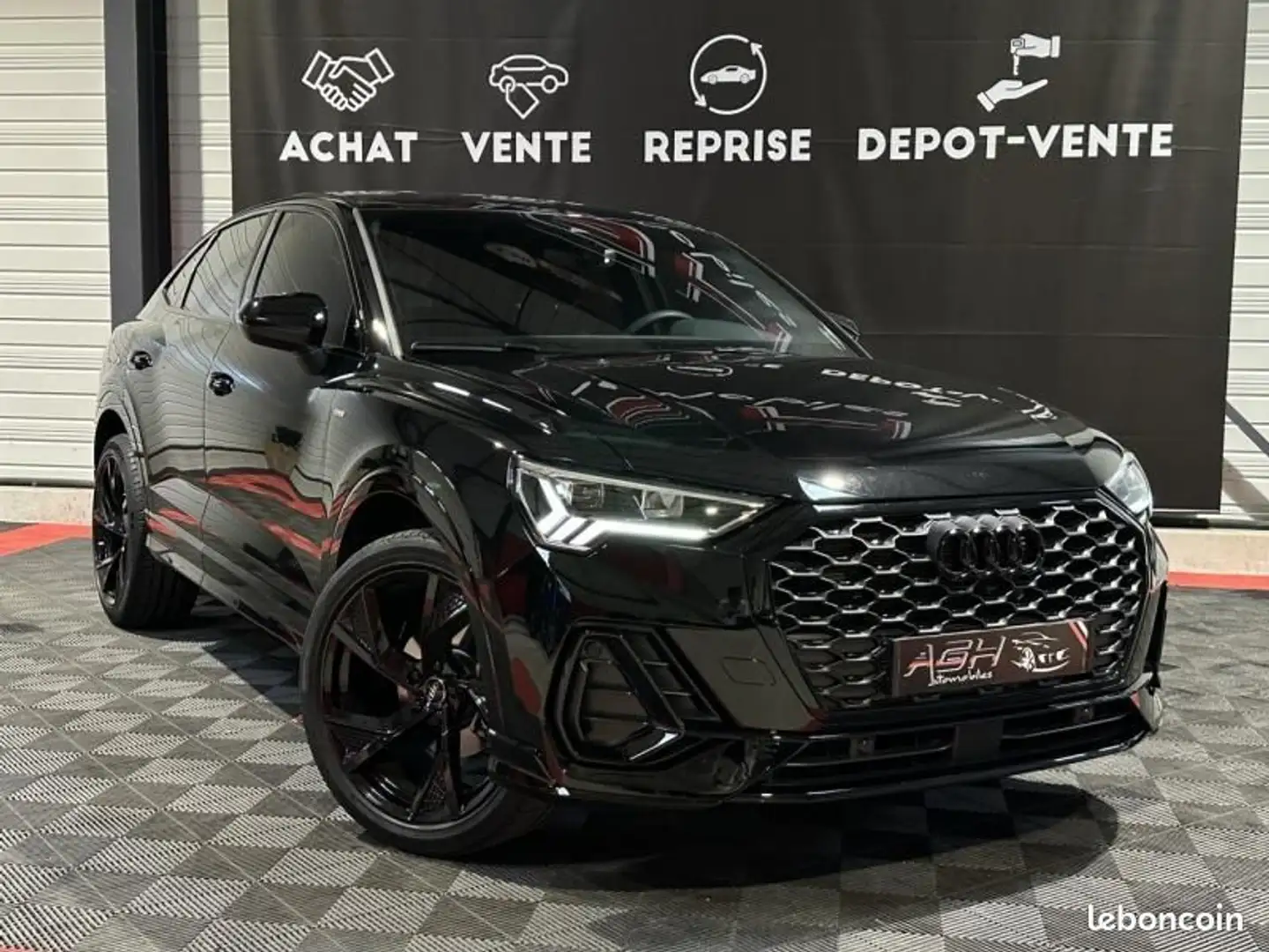 Audi Q3 35 TFSI 150ch S line tronic 7 Schwarz - 2