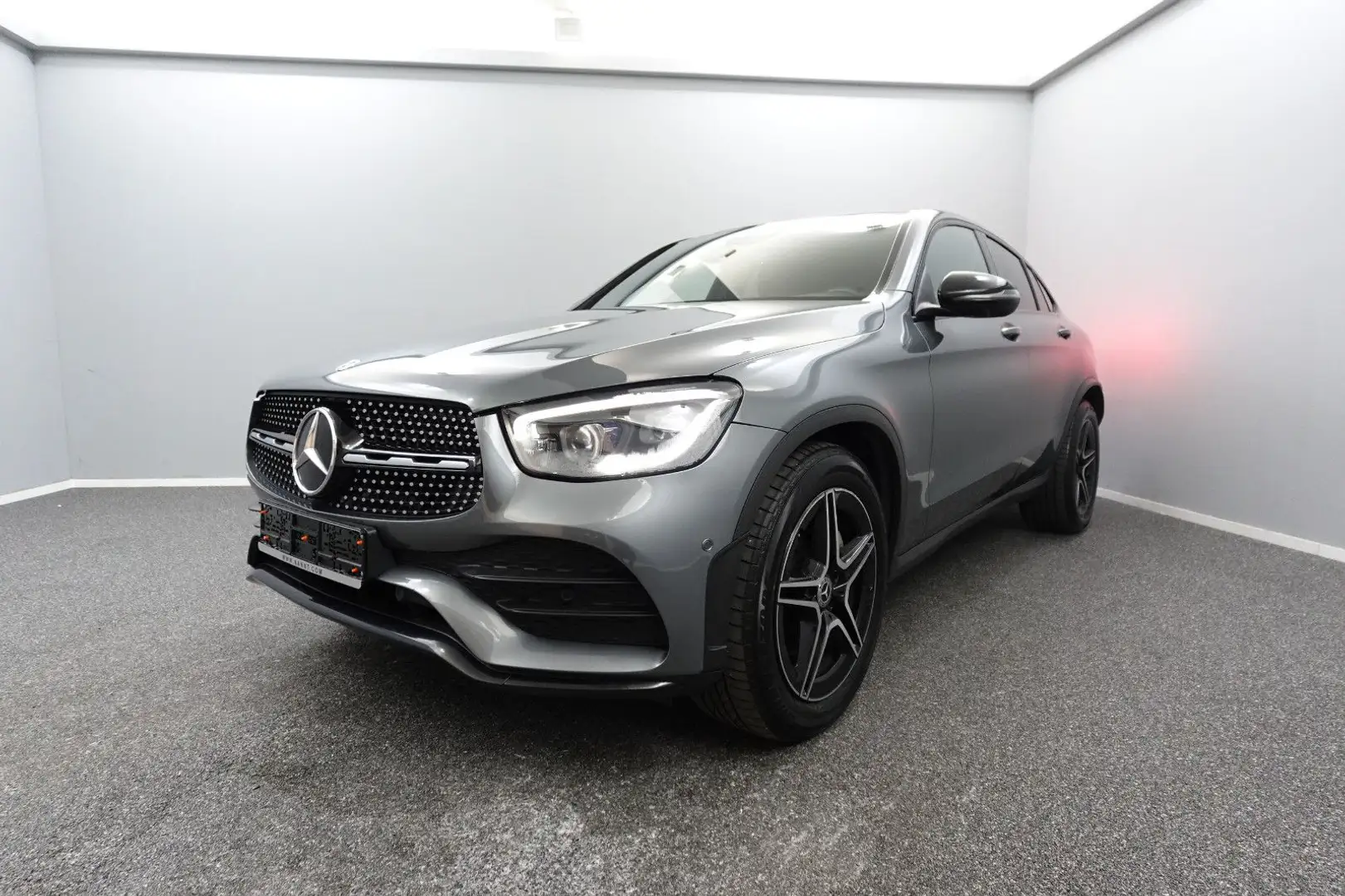 Mercedes-Benz GLC 400 d 4M Coupe AMG LINE PANO*WIDE*MBEAM*HUD Szary - 1