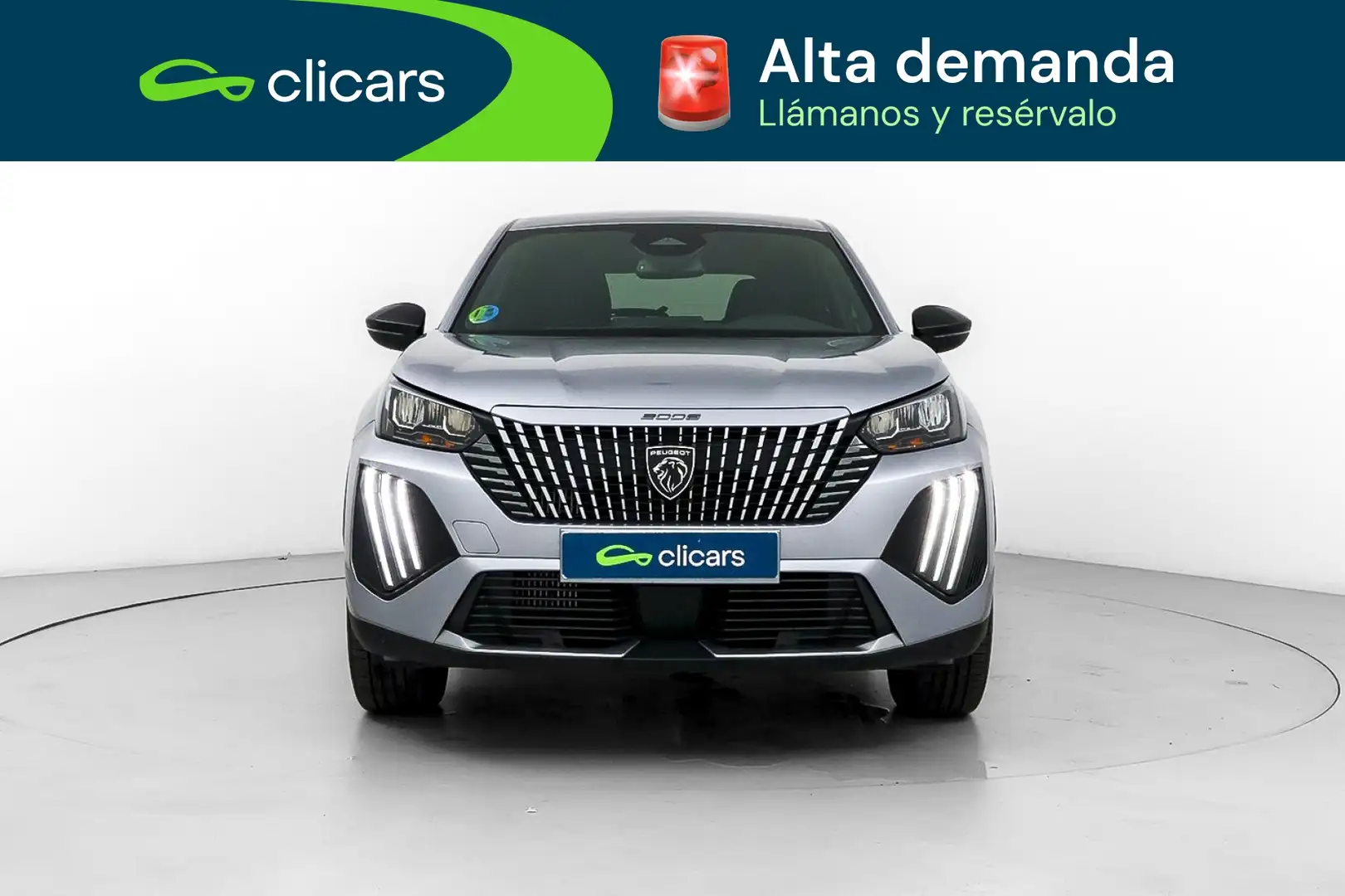Peugeot 2008 Hybrid 136 Allure eDCS6 Plateado - 2