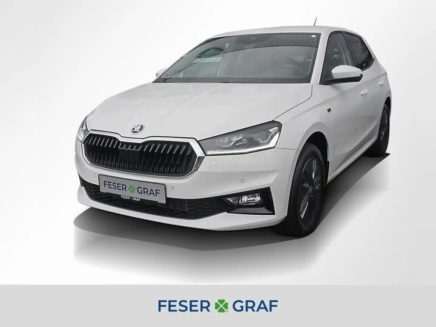 Skoda Fabia Selection 1,0l TSI * RFK SHZ TEMP LED* Weiß - 1