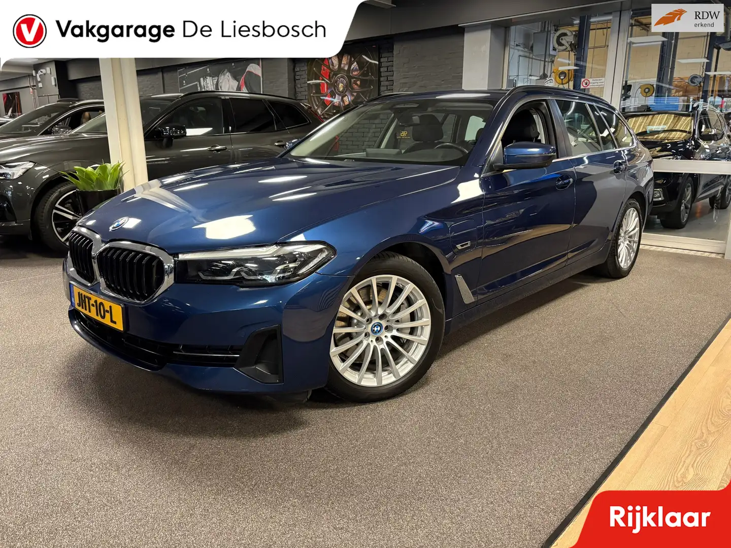 BMW 530 5-serie Touring 530e Business Edition Plus / trekh Blauw - 1