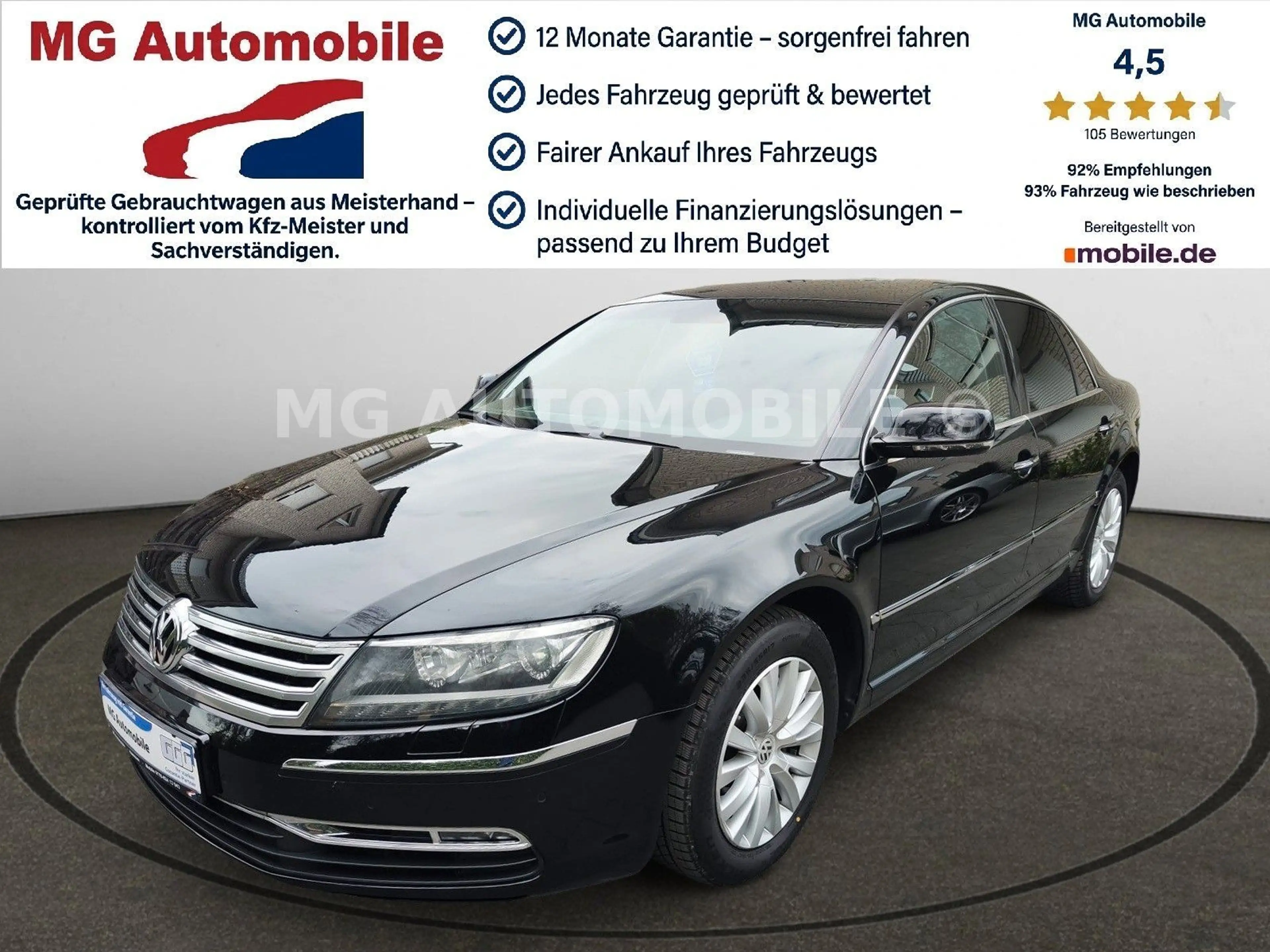 Volkswagen Phaeton 3.0 V6 TDI 5-Sitzer 4Motion Bi-Xenon NAV