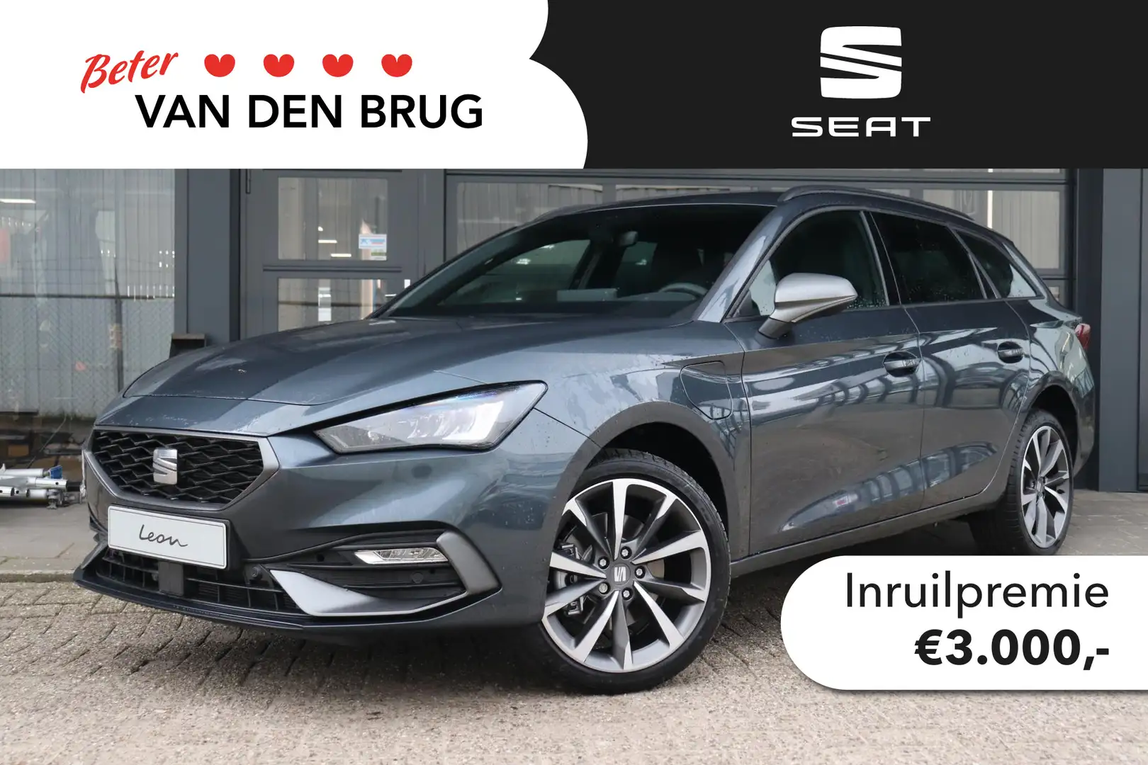 SEAT Leon Sportstourer FR PHEV First Edition 1.5 TSI eHybrid Grijs - 1