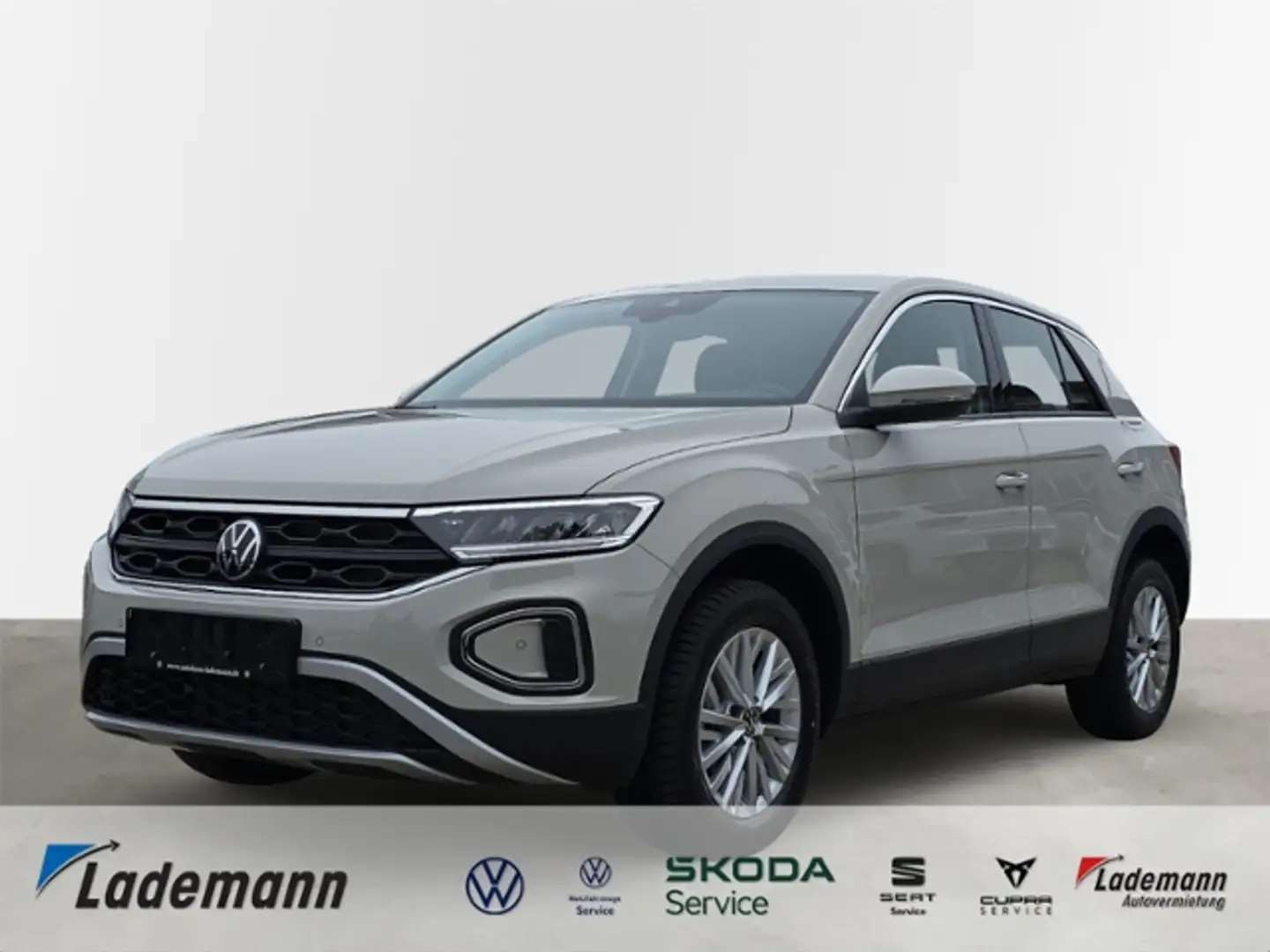 Volkswagen T-Roc 1.0 TSI LED+ACC+KLIMAAUTOM.+VIRTUAL+LM-FEL Gris - 1