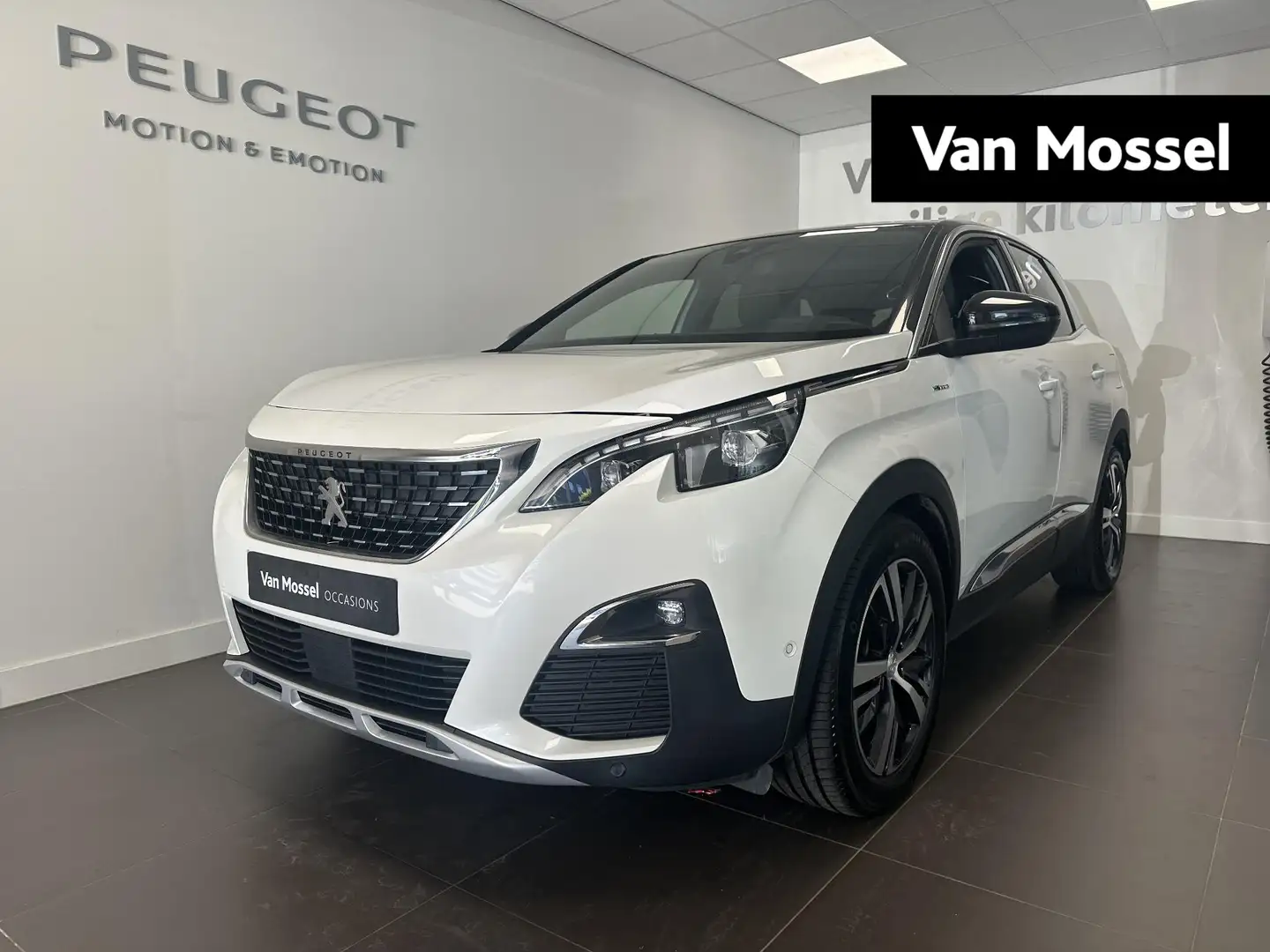 Peugeot 3008 1.6 HYbrid 225 GT | Automaat | Nav | Camera | Dode Wit - 1
