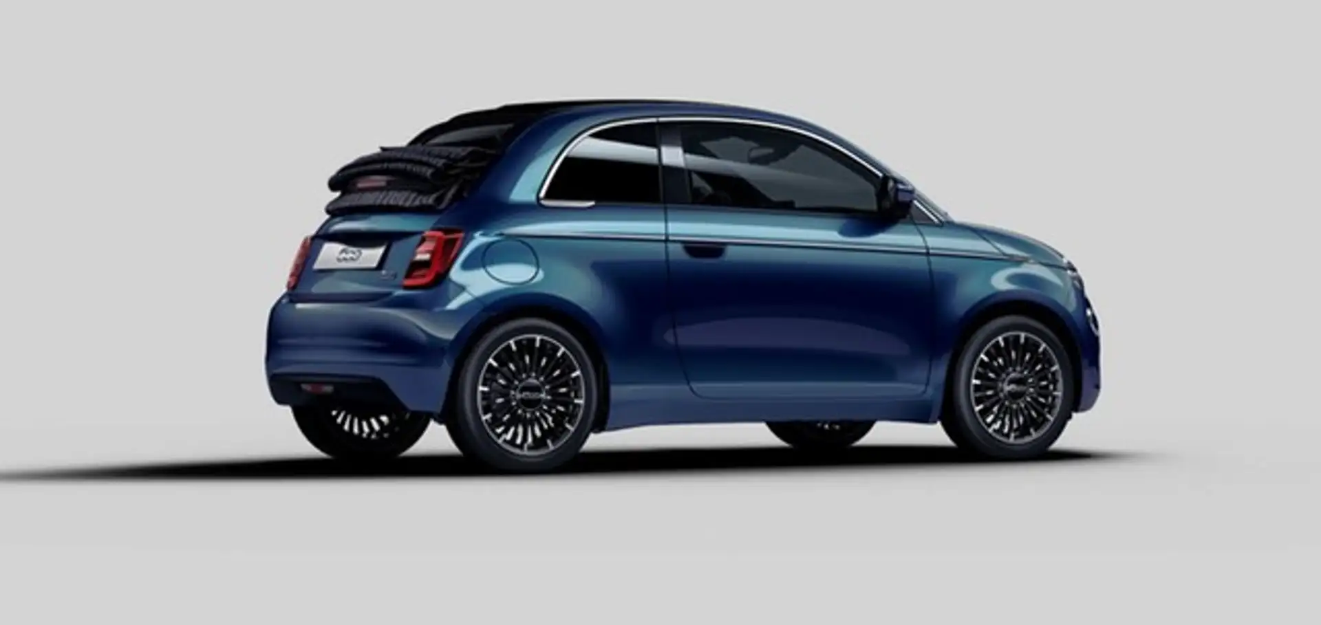 Fiat 500e Cabrio La Prima LED+AppConnect+Keyless+Kamera Grün - 2