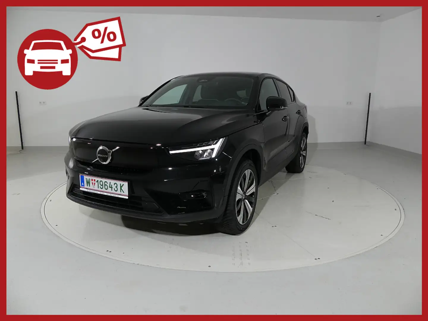 Volvo C40 Recharge Twin 78kWh Ultimate Fekete - 1