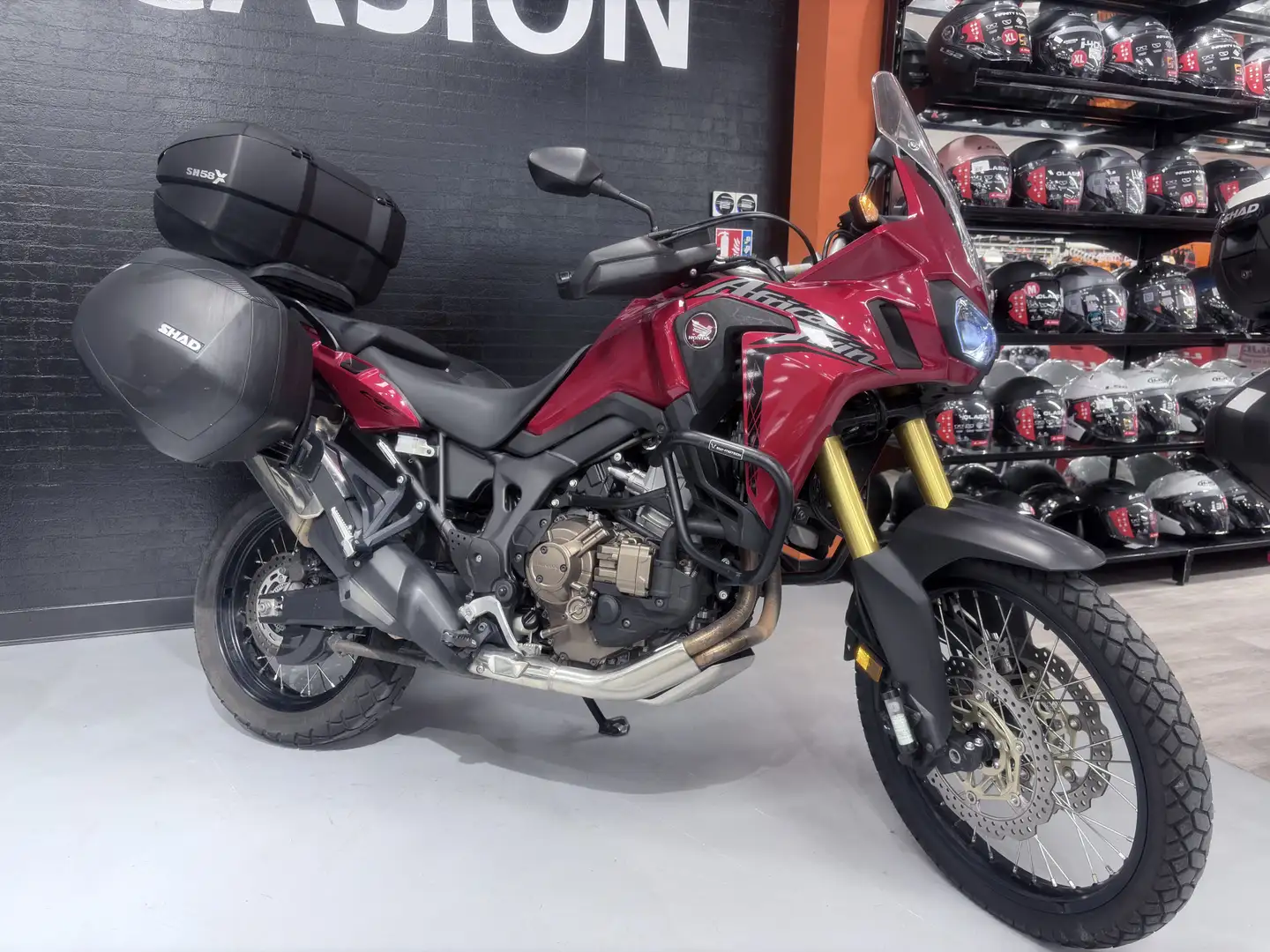 Honda CRF 1000 Rouge - 2