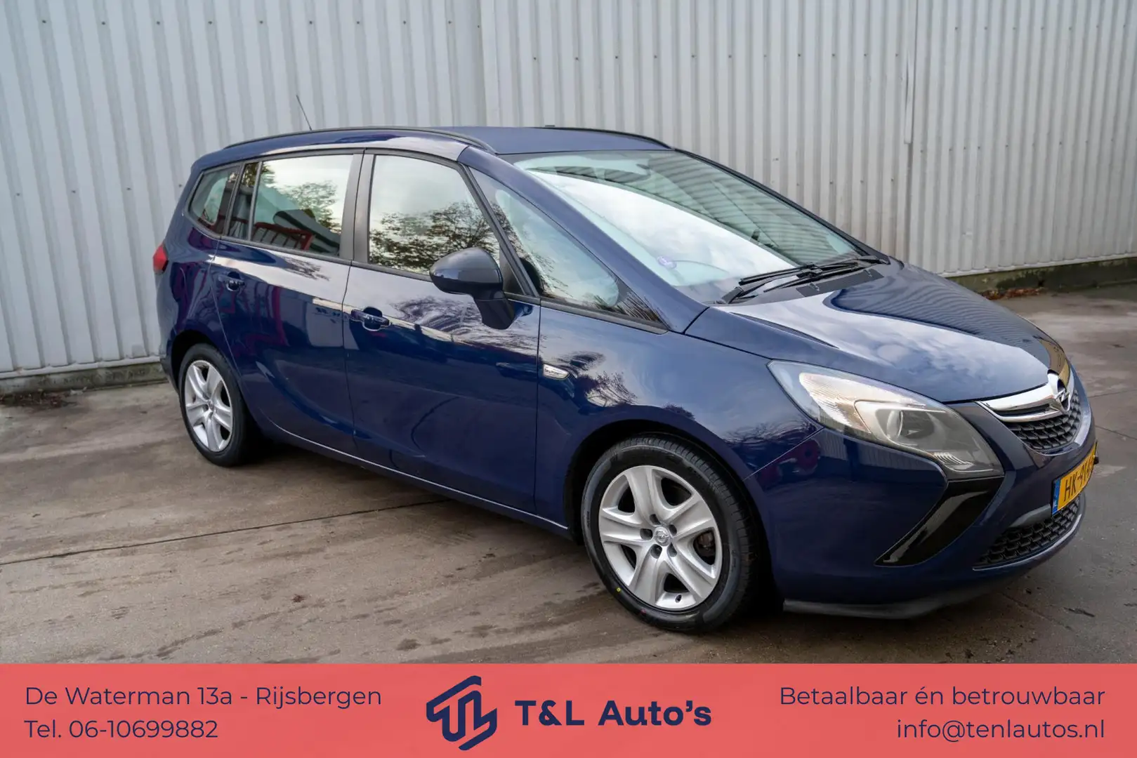 Opel Zafira Tourer 1.4 Edition 7p. Blauw - 1