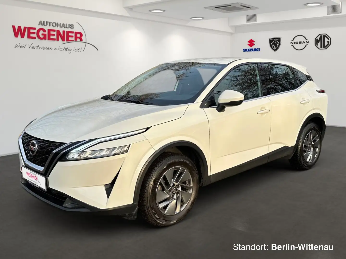 Nissan Qashqai QASHQAI ACENTA 1.3 DIG-T MT MHEV CARPLAY KAMERA Blanc - 1