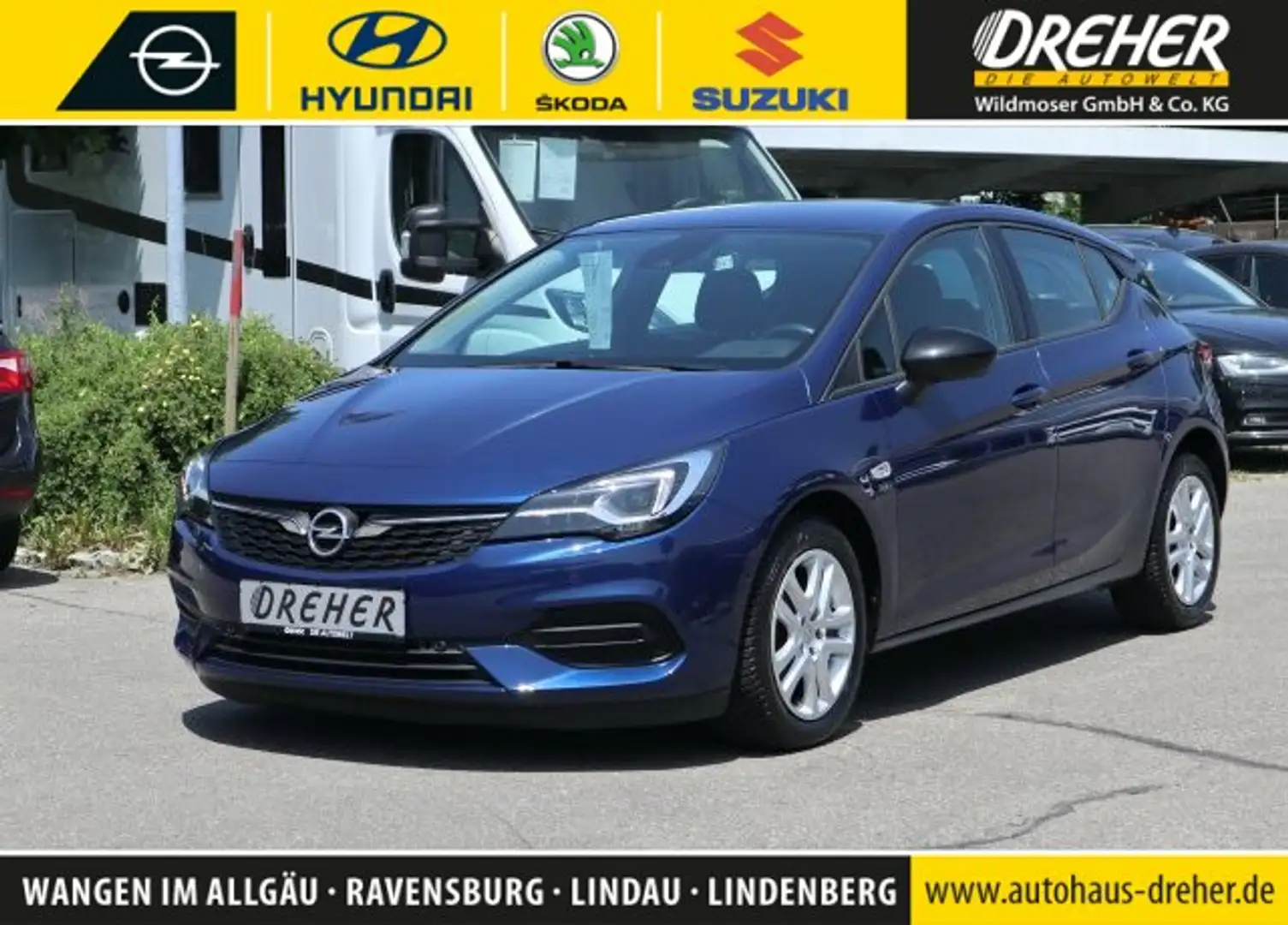 Opel Astra Astra K Turbo Navi/BC/EPH/Sitzheizung/Kamera/LED Blauw - 1