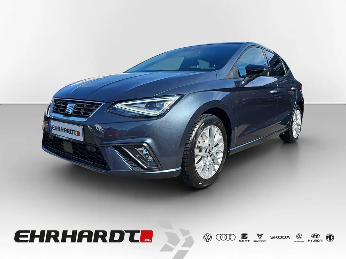 SEAT Ibiza 1.0 TSI FR VIRTUAL*NAVI*LED*ACC*PDC*KAMERA*SHZ*... Gris - 1