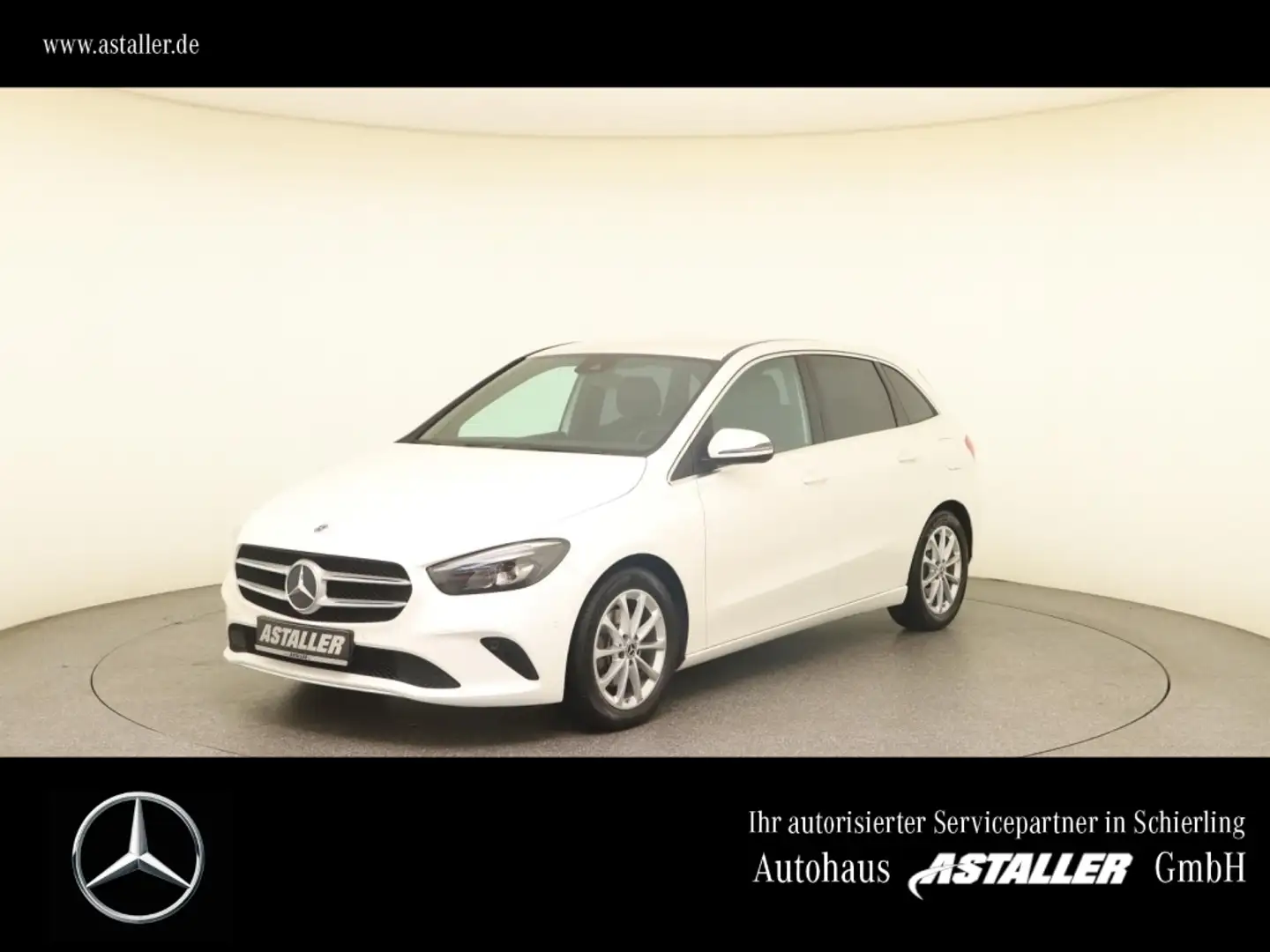 Mercedes-Benz B 200 Progressive AHK+Kam+Navi+LED+SHZ+Businessp Weiß - 1