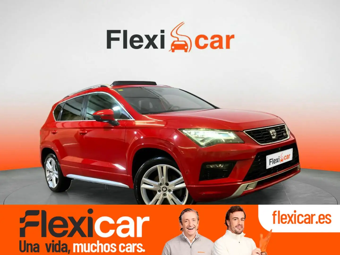 SEAT Ateca 1.4 EcoTSI S&S FR DSG7 Rojo - 1