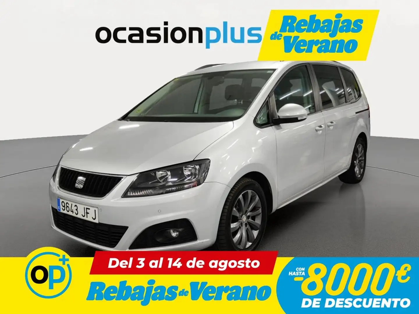 SEAT Alhambra 2.0TDI CR S&S Style 4D 7pl. 140 Gris - 1