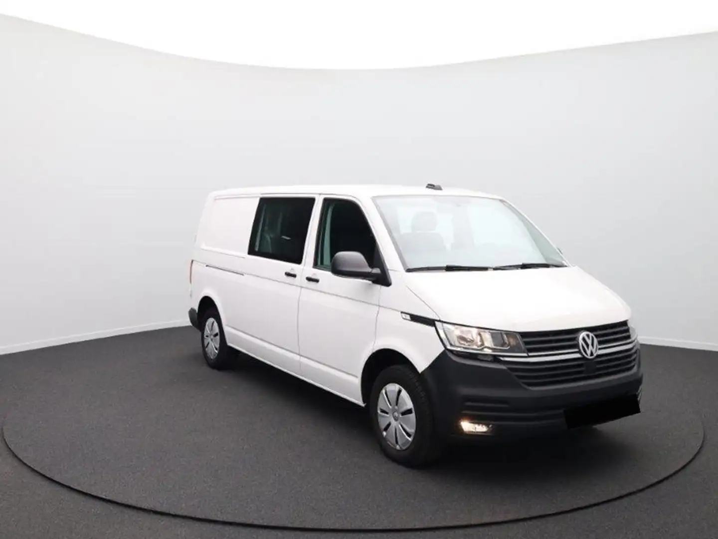 Volkswagen Transporter 6.1 DoKa L2 2.0 TDi 110PS 5-Sitzer AHK Klima PDC D Blanc - 1