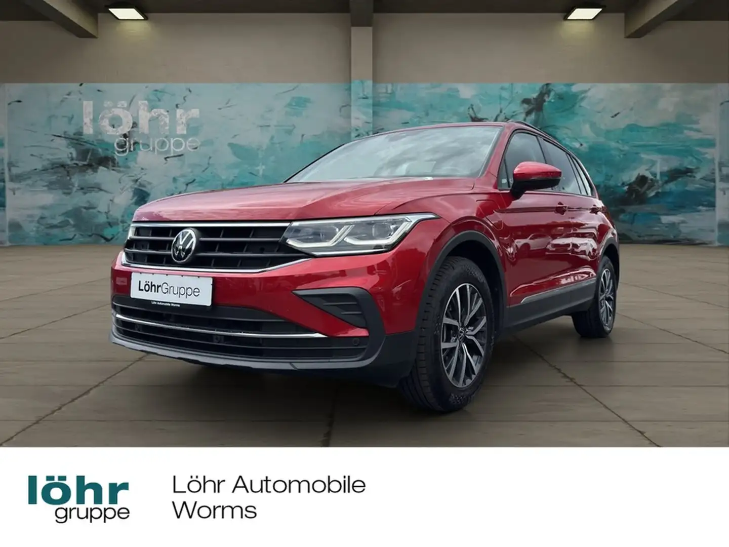 Volkswagen Tiguan 1.4 eHybrid Life *MATRIX-LED*KAMERA*HEAD-UP* Rot - 1