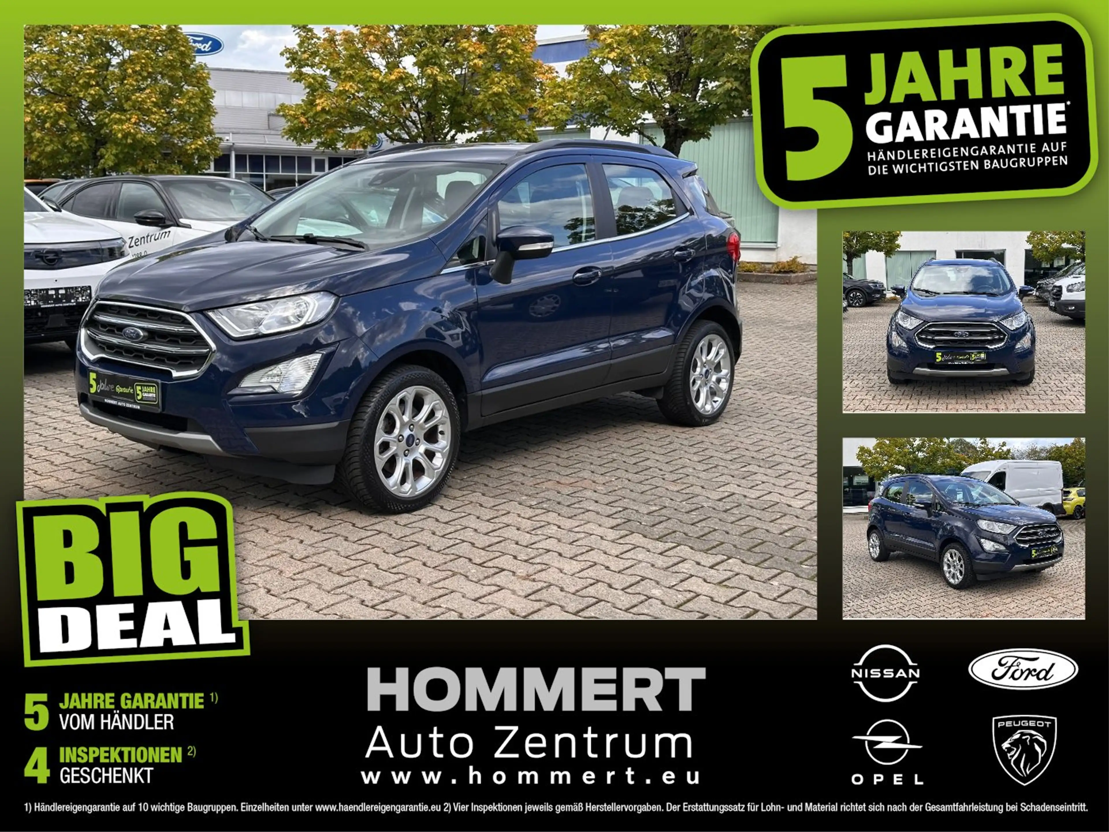 Ford EcoSport 1.0 EcoBoost Titanium *beh.Lenk*Tempomat