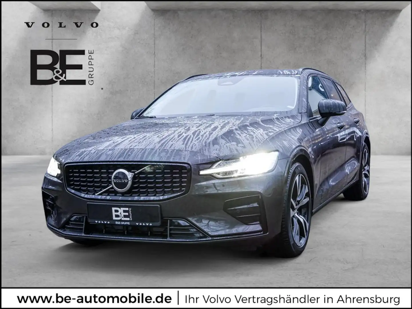 Volvo V60 B4 Plus Dark Navi Kam SHZ LH BLIS ACC Grau - 1