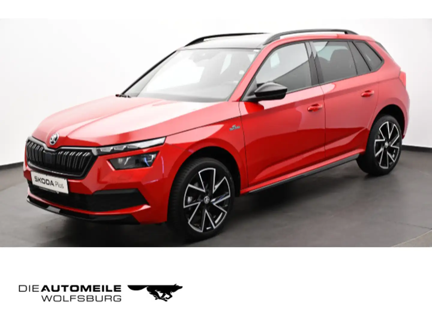Skoda Kamiq 1,0 TSI Monte Carlo Pano/Tempo/Einparkhi Rot - 1