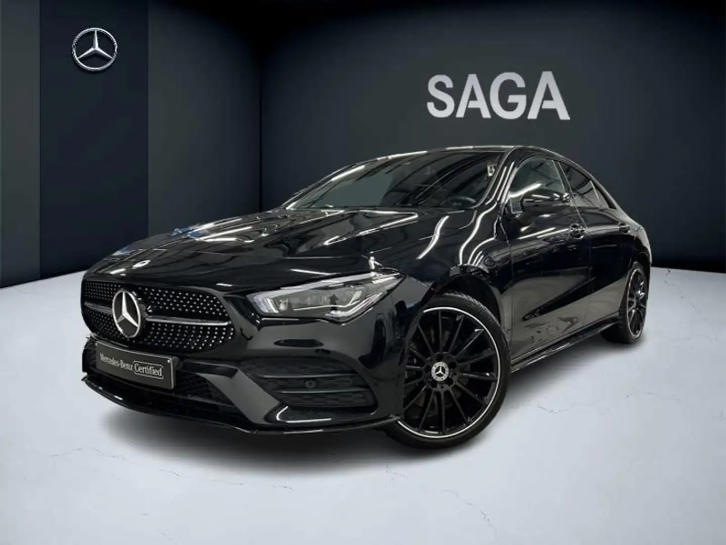 Mercedes-Benz CLA 250 e Coupé AMG Pack Night Toit Pano Noir - 1
