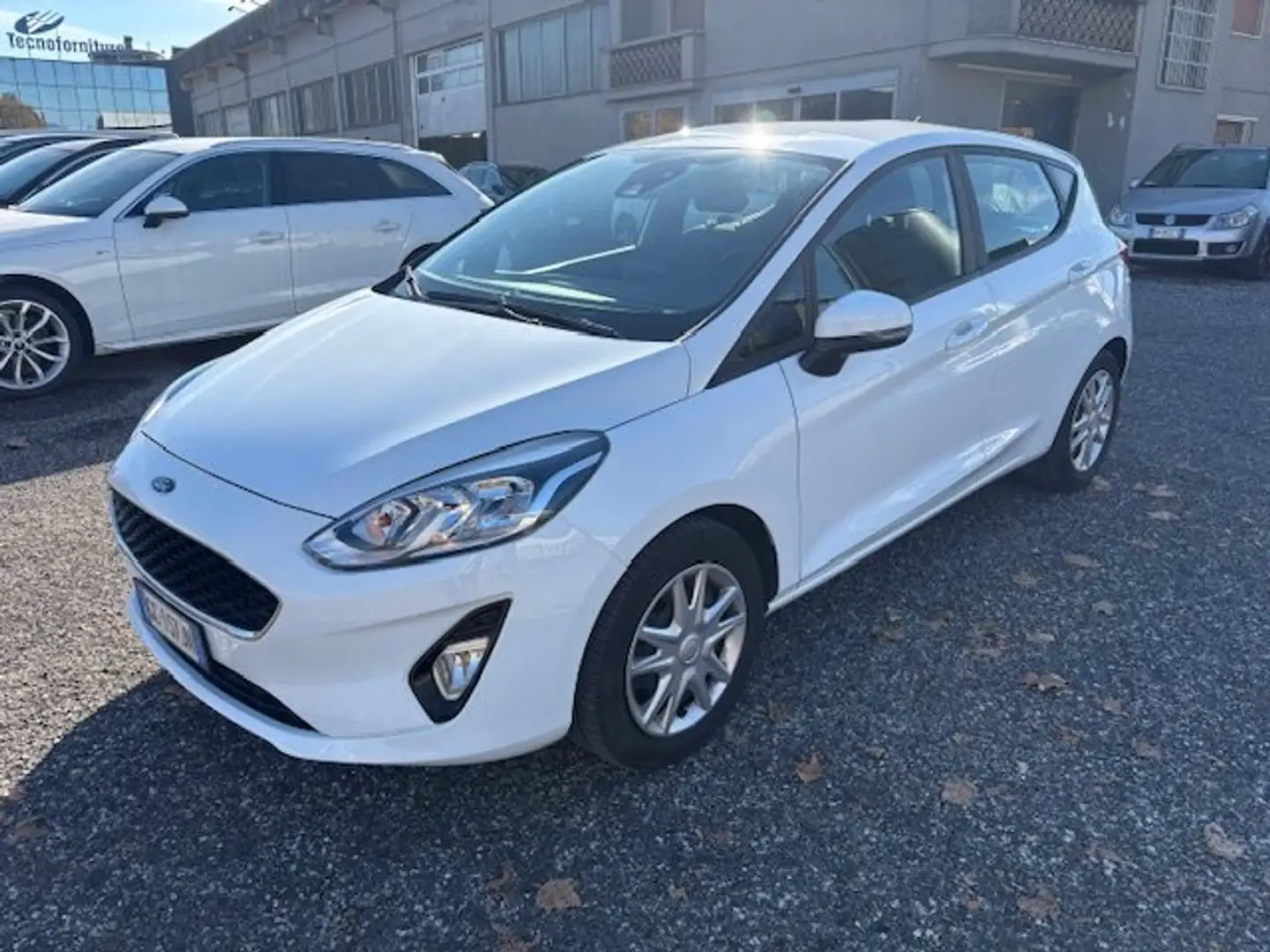 Ford Fiesta 5p 1.5 ecoblue Connect s Blanc - 1