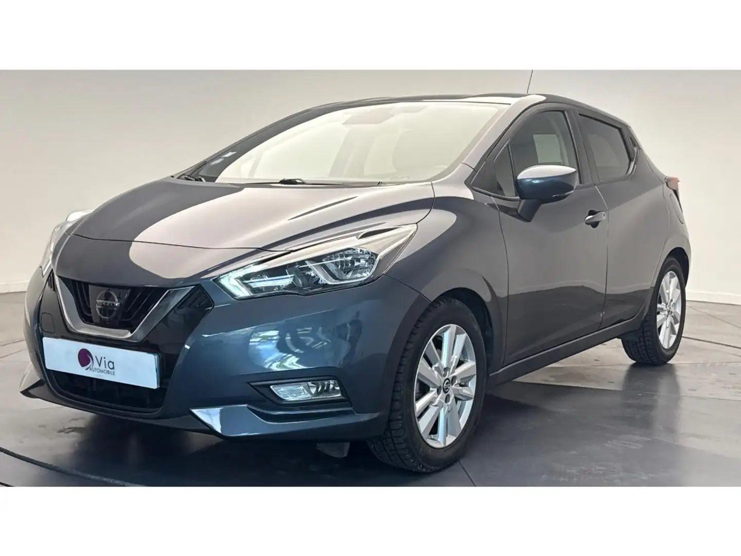 Nissan Micra 1.0 100 N Connecta Gris - 1
