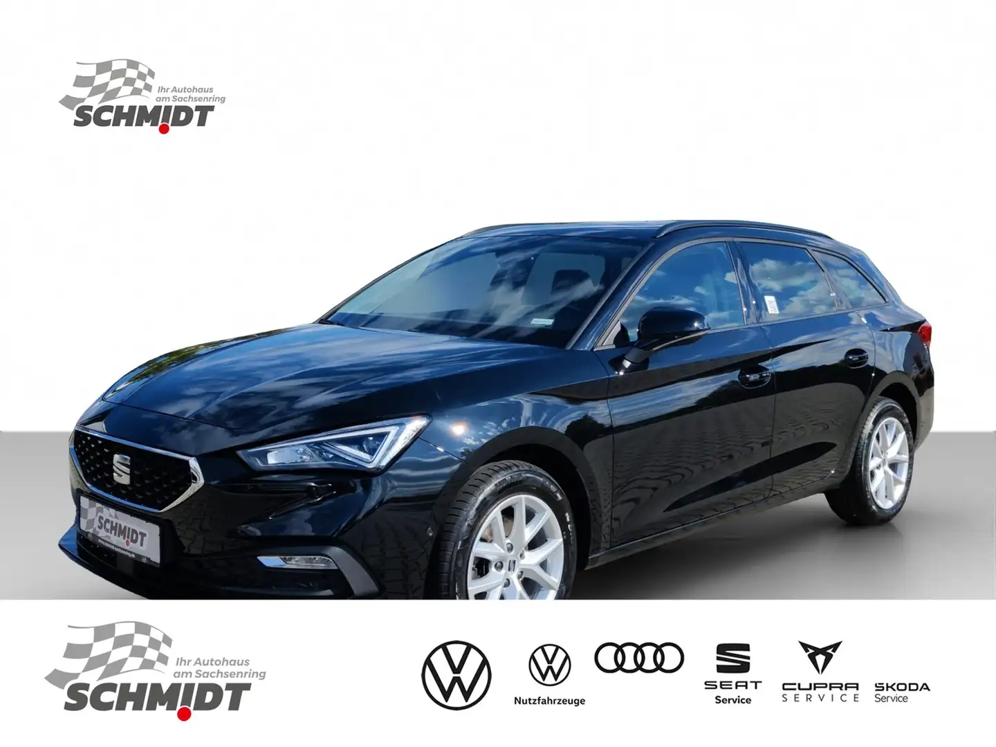 SEAT Leon Sportstourer 1.5 TSI Style LED eSD FullLink Schwarz - 1