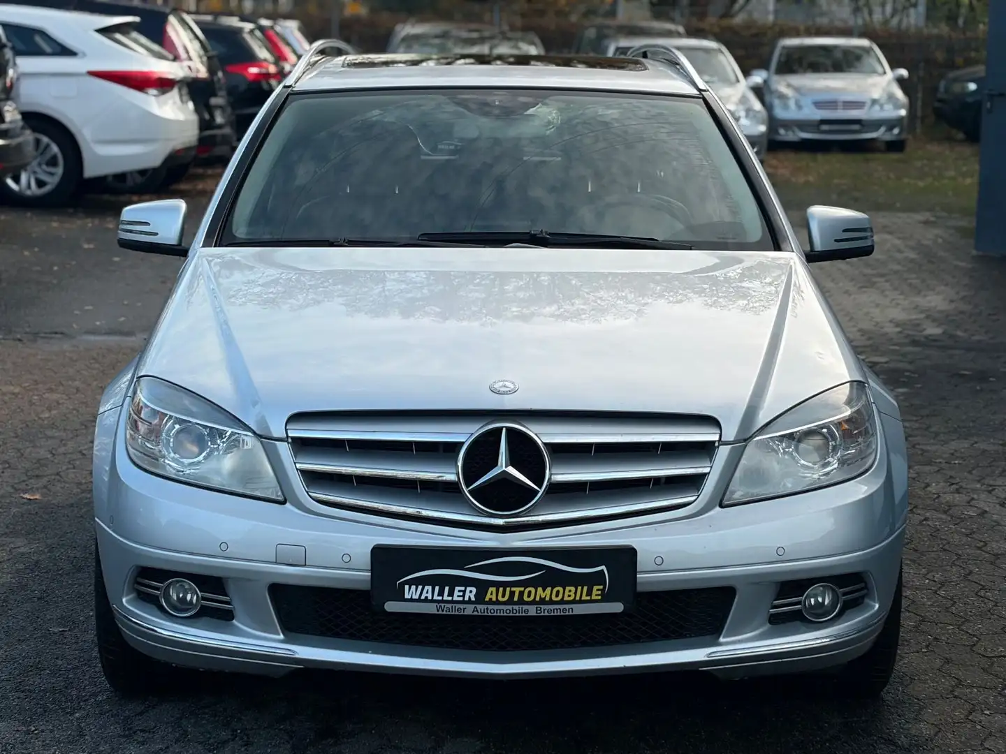 Mercedes-Benz C 200 T-Modell TÜV NEU / NAVI / PDC / SHZ / LED Silber - 2