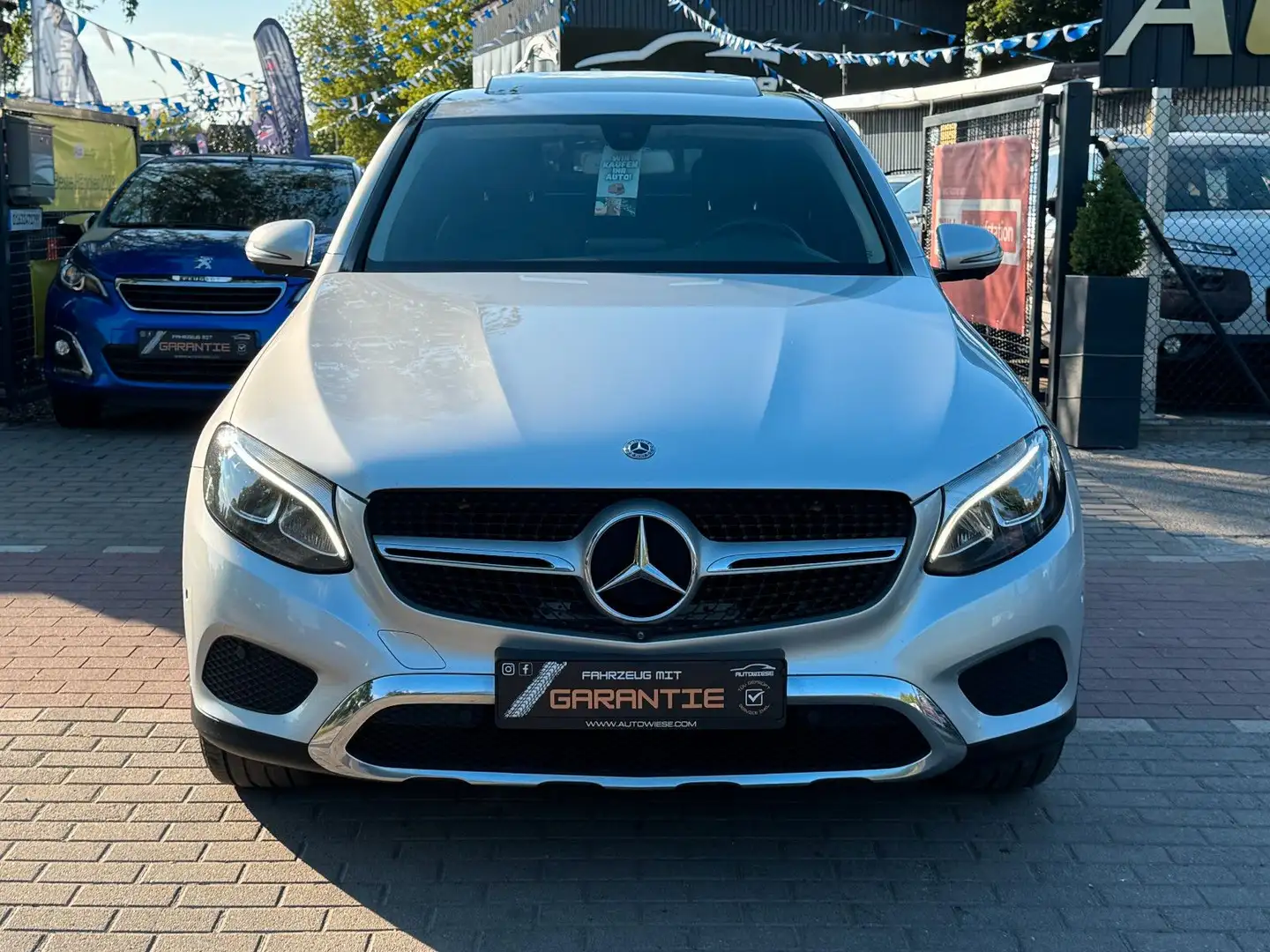 Mercedes-Benz GLC 220 d Coupe*4Matic*Aut.*Leder*360°Kamera*LED Silber - 2