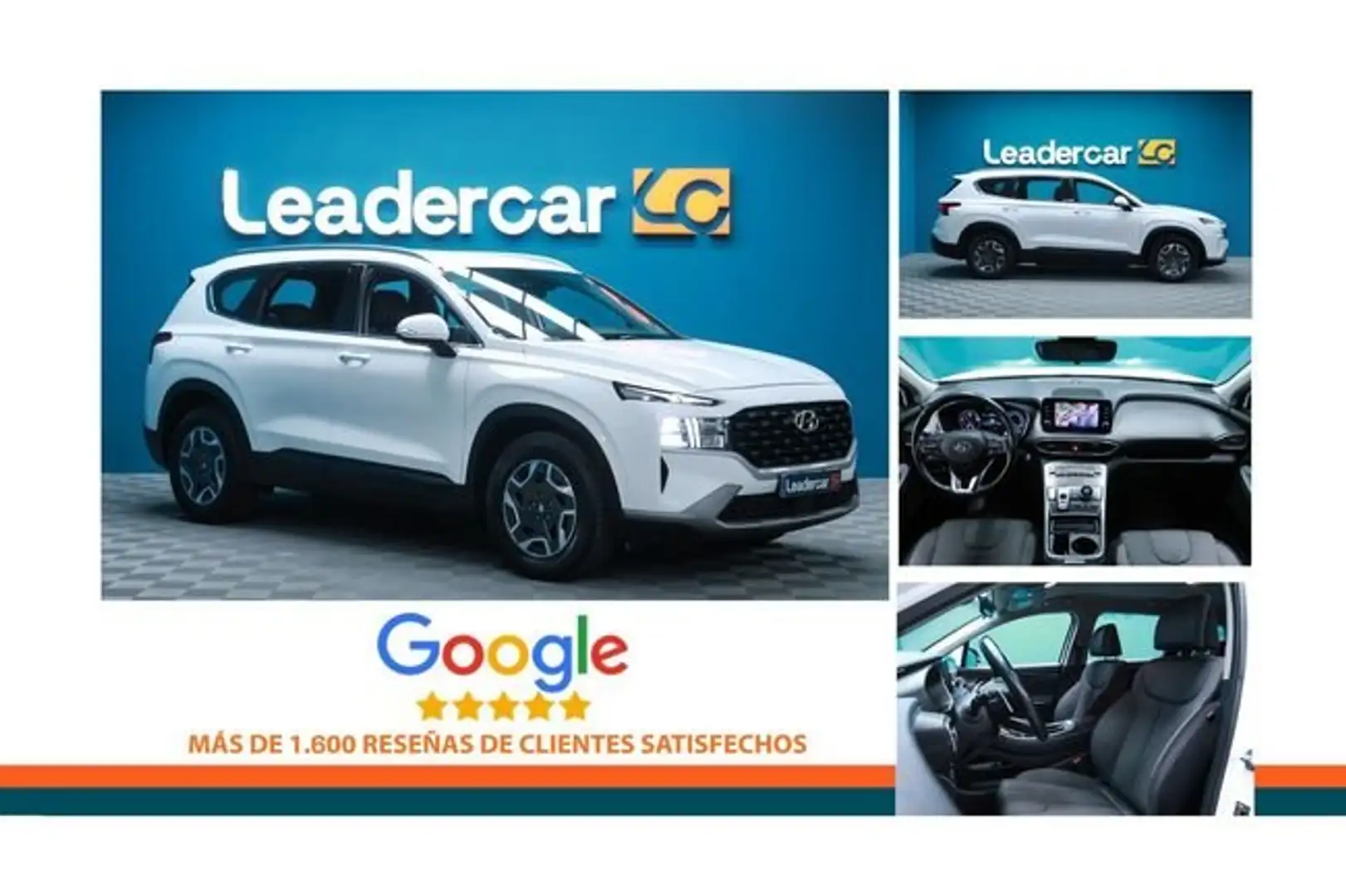 Hyundai SANTA FE HYBRID KLASS 4X2 230CV HEV Blanco - 2