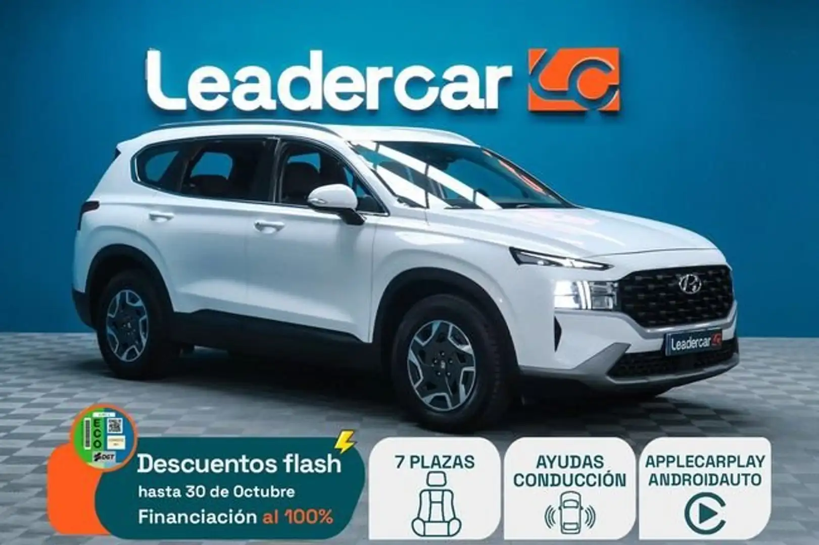 Hyundai SANTA FE HYBRID KLASS 4X2 230CV HEV Blanco - 1