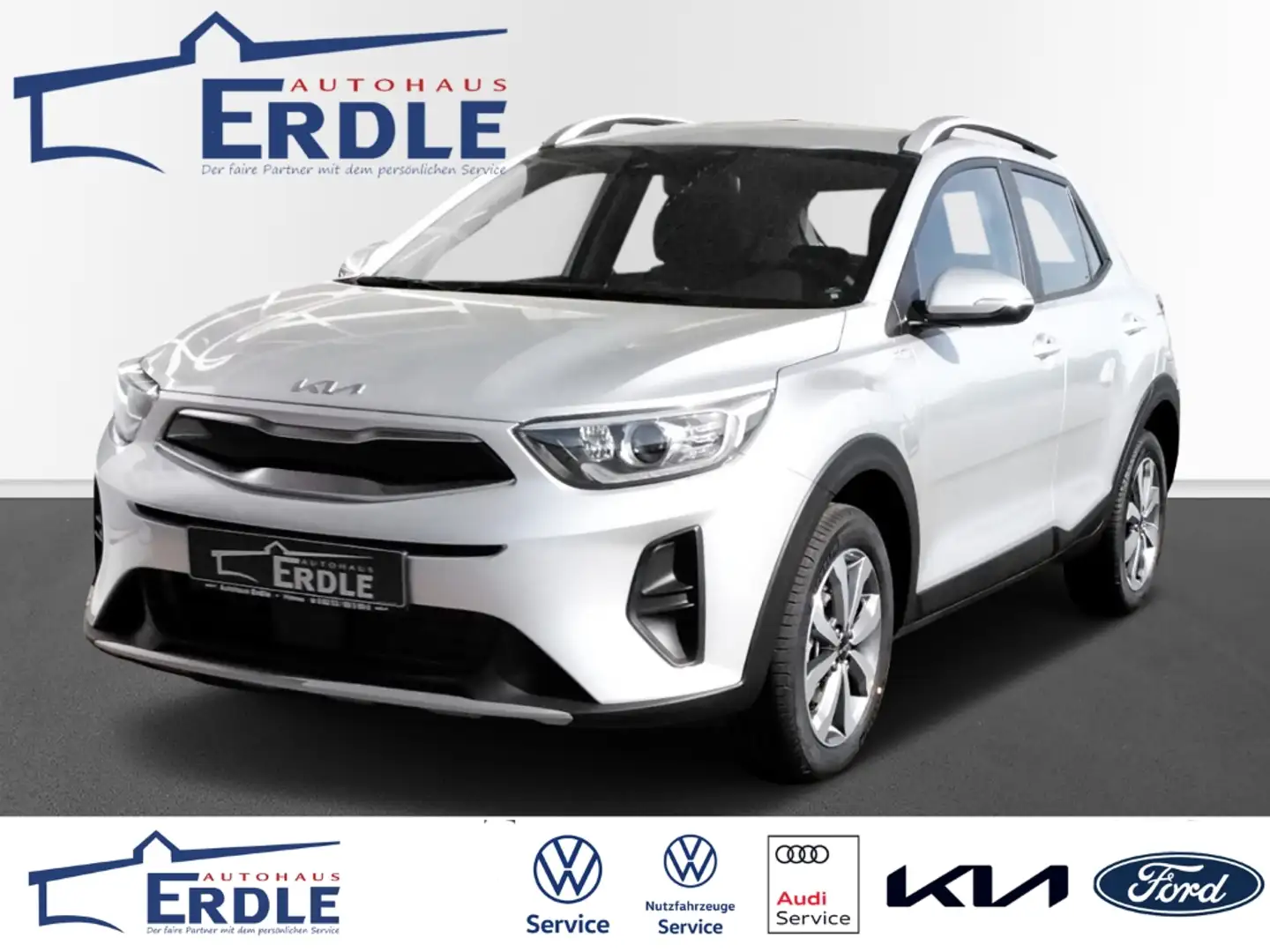 Kia Stonic Vision 1.2 EU6d Plateado - 1