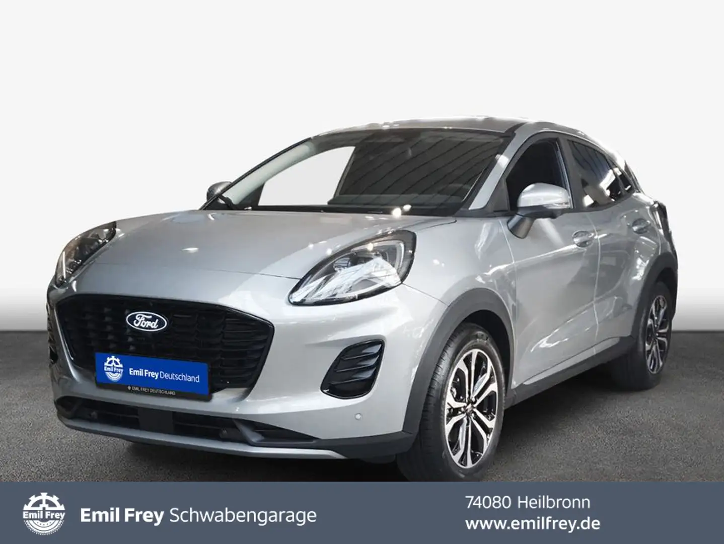 Ford Puma 1.0 EcoBoost Hybrid Aut. TITANIUM Zilver - 1